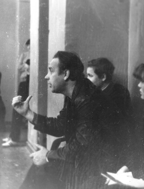 1984 Крапивин - главный судья фехтовального турнира
